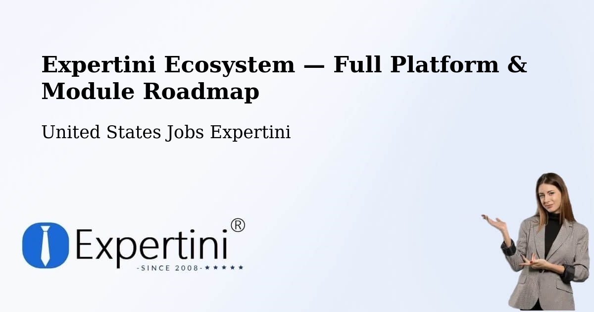 Expertini Ecosystem — Full Platform & Module Roadmap – Atlanta